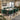 Quatropi White Ceramic Dining Table And 8 Chairs Green Modern Dining Set 180cm