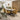 Quatropi White Ceramic Extend Table With 6 Gorgeous Yellow Swivel Chairs