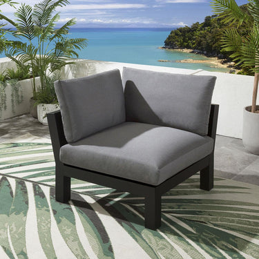 Quatropi Zara Modular Garden Sofa Set Grey 186x93cm S2