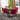 Quatropi Zoe 6 Seat Solid Wood Herringbone Dining Set Red Stained Wood