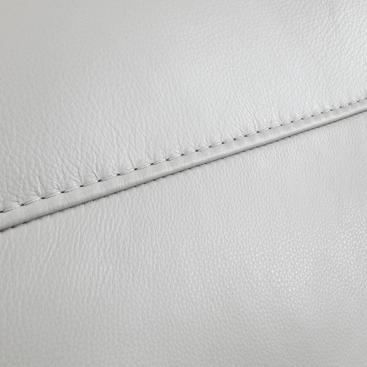 Quatropi 3 Seater Premium Leather Compact Sofa - Real Leather Options - 185cm
