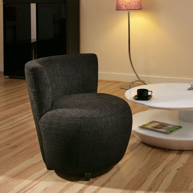 Quatropi Amazing Modern Black Fabric Armchair/Armchairs Tub Chair/Chairs New