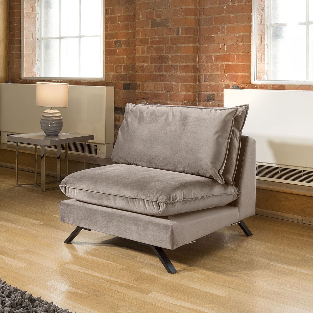Quatropi Ellie Range Modular Sofa Extra Middle Section / Piece 900mm wide