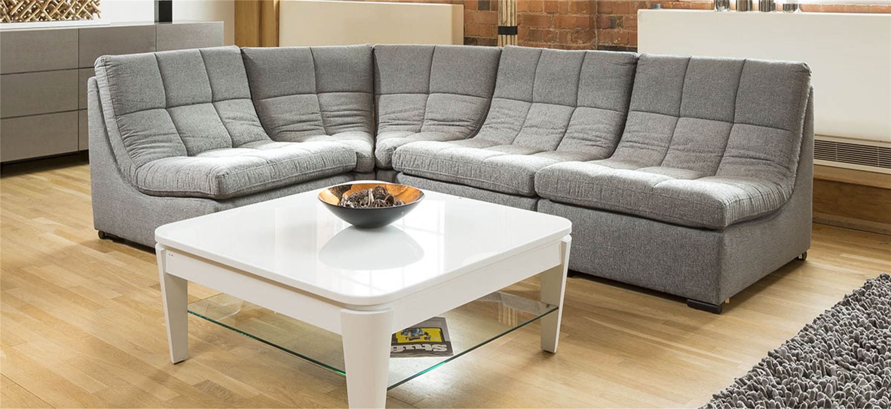 Quatropi Quatropi Designer Relax Range Corner Sofa Luxury 4 Seater L2