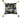 Quatropi Velvet Giraffe Print Scatter Cushion with Tassles 450 Square Navy Gold