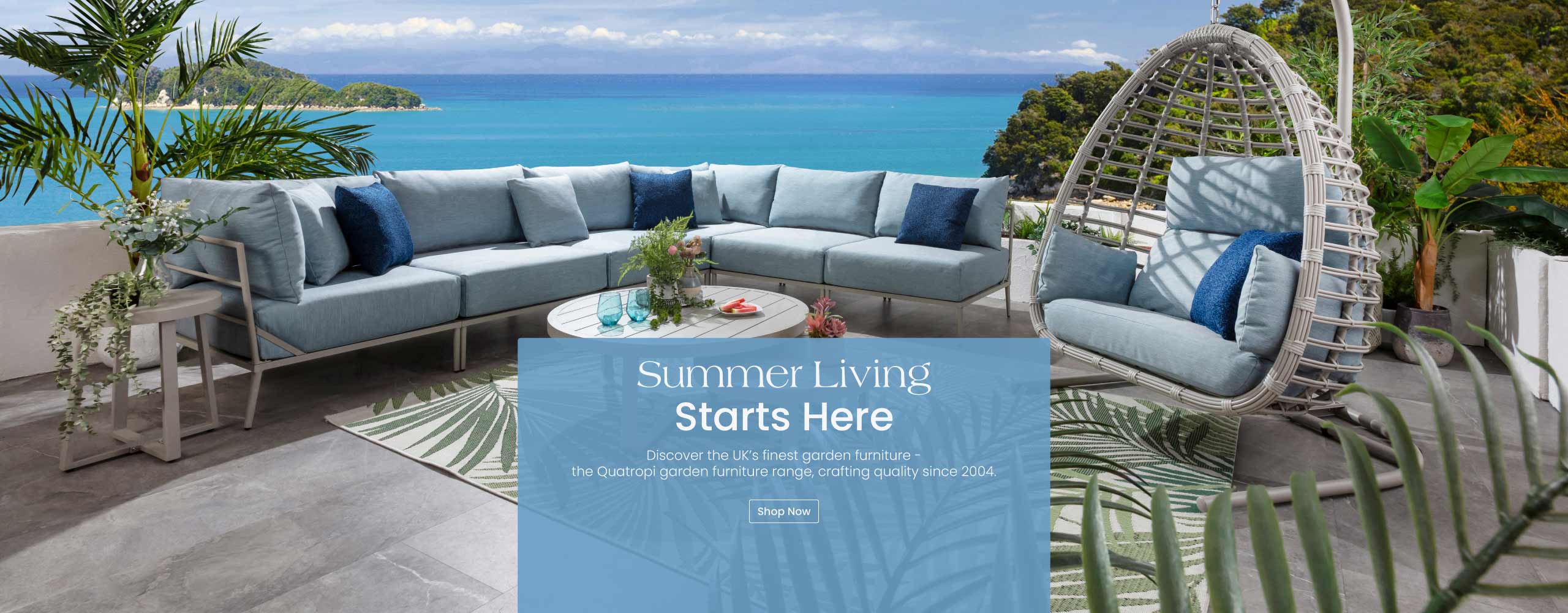 Discover the UK's finest garden furniture - the Quatropi garden furniture range, crafting quality since 2004