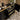 Quatropi Quatropi Sideboard Cabinet 180cm Matte Black & Brass Frame & Black Ceramic Top