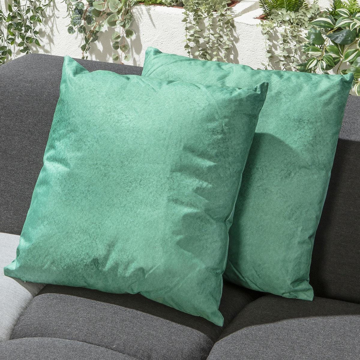 Quatropi 2 Green Wash Outdoor Cushions 45cm