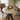Quatropi 2 Seater Small Round Solid Wood Dining Table and Chair Dining Set Mink
