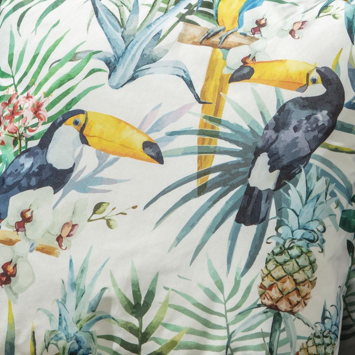 Quatropi 2 Tropical Toucan Outdoor Cushions 45cm