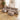 Quatropi 3 Seater Modular U-Shape Chaise Sofa Grey Beige Textured Velvet 312x169cm