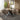 Quatropi 4 Seat Wooden Round Dining Set Reclaimed Oak Dining Table and Chairs Brown