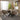 Quatropi 4 Seat Wooden Round Dining Set Reclaimed Oak Dining Table and Chairs Brown