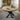 Quatropi 4 Seat Wooden Round Dining Set Reclaimed Oak Dining Table and Chairs Cream 