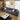 Quatropi 4 Seater Modular Sectional Straight Corner Sofa Couch Blue Fabric