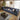 Quatropi 4 Seater Modular Sectional Straight Corner Sofa Couch Blue Fabric