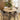 Quatropi 4 Seater Round Dining Table and Chairs Set Grey Solid Natural Wood