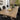 Quatropi 6 Chair Stained Solid Wood Extending Dining Set Black Velvet 160-230cm
