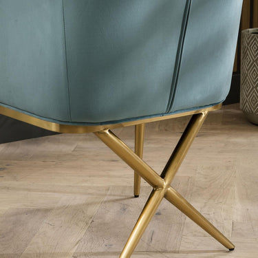 Quatropi 6 Seat Ceramic Marble Round Dining Table Chairs Set Black Green 150cm