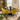 Quatropi 6 Seat Ceramic Marble Round Dining Table Chairs Set Black Yellow 150cm