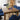 Quatropi 6 Seat Counter Bar Table and Stools Set Solid Wood Modern Blue Velvet