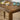 Quatropi 6 Seat Counter Bar Table and Stools Set Solid Wood Modern Blue Velvet