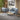 Quatropi 6 Seat Extendable Dining Set Ceramic Dining Table and Chairs Blue White