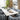 Quatropi 6 Seat Extendable Dining Set Ceramic Dining Table and Chairs Blue White