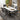 Quatropi 6 Seat Extendable Dining Set Ceramic Dining Table and Chairs Grey White