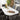 Quatropi 6 Seat Extendable Dining Set Ceramic Dining Table and Chairs Grey White