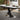 Quatropi 6 Seat Extendable Dining Set Ceramic Dining Table and Chairs White Leather