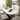 Quatropi 6 Seat Extendable Dining Set Ceramic Dining Table and Chairs White Leather