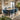 Quatropi 6 Seat Extending Ceramic Marble Dining Set Grey Blue Velvet 160-240cm