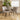 Quatropi 6 Seat Oval Modern Dining Table and Chairs Dining Set Light Grey Black