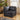 Quatropi 6 Seater L-Shape Sofa Sectional Modular Corner Sofa Couch Black