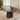 Quatropi 6 Seater Round Dining Table And Leather Swivel Chair Dining Set Grey