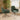Quatropi 6 Seater White Ceramic Dining Table And Chairs Set Green Velvet 180cm