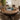 Quatropi 8 Chair Round Dining Table And Chair Set Lazy Susan Walnut Brown 160cm