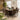Quatropi 8 Chair Round Dining Table And Chair Set Lazy Susan Walnut Brown 160cm