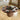 Quatropi 8 Chair Round Dining Table And Chair Set Lazy Susan Walnut Brown 160cm