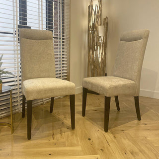 Quatropi 8 Luxury Dining Chairs Belvedere Stone Beige