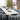 Quatropi 8 Seat Extendable Dining Set Ceramic Dining Table and Chairs Blue White