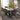 Quatropi 8 Seat Extendable Dining Set Ceramic Dining Table and Chairs Grey White