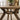 Quatropi Aquarius 6 Seater Solid Wooden Round Dining Table 150cm