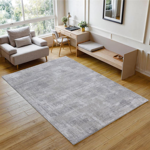 Aura Large Rug Grey / Silver / Beige / White 200 X 290cm