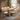 Quatropi Baboraz 8 Seater Dining Set Cream Boucle Solid Natural Wood