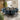 Quatropi Black Oak Round Dining Table And 8 Chairs Seater Set Blue Velvet 160cm