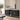 Quatropi Black Oak Sideboard Dresser Dining Room Brushed Stainless Steel 225 cm
