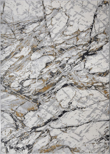 Quatropi Bohemia Large Rug Cream / Grey / Gold / Silver 200 X 290cm