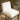 Quatropi Casa Counter Height Bar Stool Chair with Back Cream Faux Leather